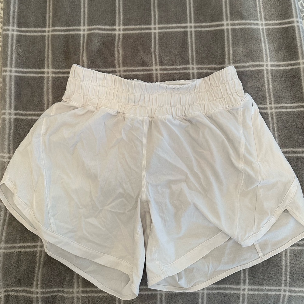Lululemon Track That Mid-Rise Lined Shorts 5” (and a free lulu bag)